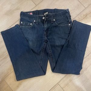 True Religion Mens Bobby jeans. 
Waist 31” inseam 32”
Retail $129/ sale $22